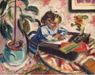 Le Fauconnier Henri Little Schoolgirl  - Hermitage